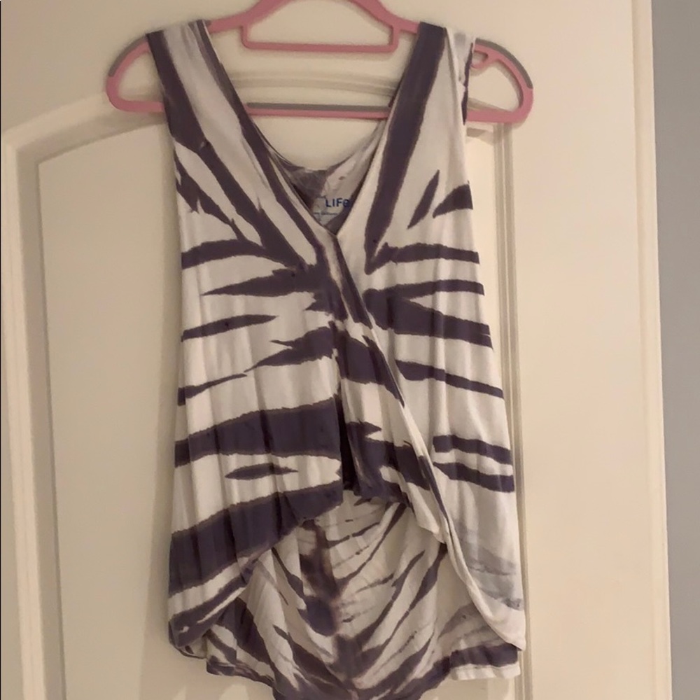 Planet Blue tie dye top!